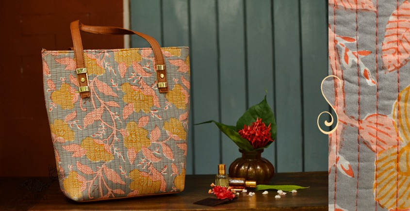 Blooming Dales ~ Block print ~ Purses & Handbags ~ { 10 }