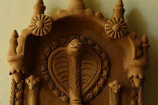 Molela | Mitti Ki Murti - Handmade Terracotta Wall Hanging Plaques - Snake