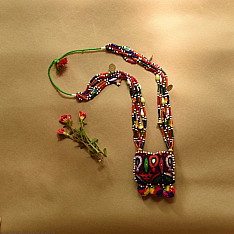 FolkLove | Handmade Tribal Bead Necklace