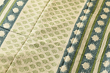 Indigenous Impressions ❣ Bagru Block Printed Cotton Saree - E