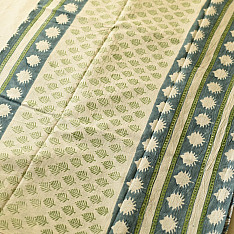 Indigenous Impressions ❣ Bagru Block Printed Cotton Saree - E