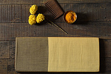 Rojana | Handloom Andhra - Cotton Saree  new - Light Yellow