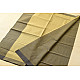 Handwoven cotton saree |  from Andhra Pradesh - Light Yellow
