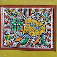 Mandana Art - Painting  - Tribal Art