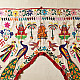 Old Hand Embroidered Wall Hanging