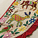 Old Hand Embroidered Wall Hanging