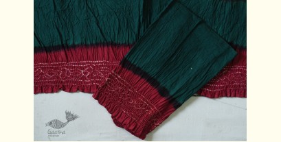 Malvika . मालविका | Cotton Tie & Dye Bandhani Saree ● 13