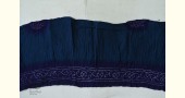 latest collection of cotton bandhni saree - in blue color