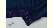 latest collection of cotton bandhni saree - in blue color