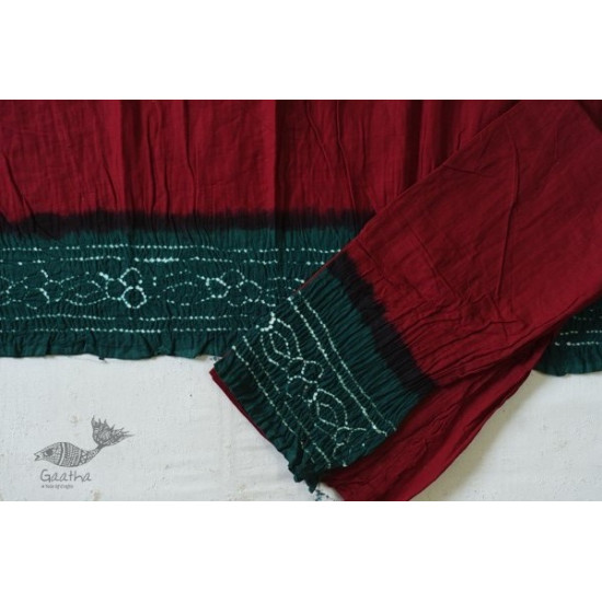 latest collection of cotton bandhni sarees