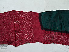 Malvika . मालविका | Cotton Tie & Dye Bandhani Saree ● 13