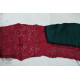 red and green cotton bandhni sarees