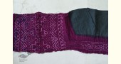 grey and violet cotton bandhni sarees