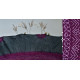 grey and violet cotton bandhni sarees