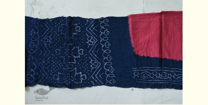 Malvika . मालविका | Cotton Tie & Dye Bandhani Saree ● 5