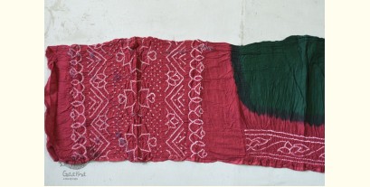Malvika . मालविका ● Cotton Tie & Dye Bandhani Saree ● 1