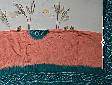 Malvika . मालविका ● Cotton Tie & Dye Bandhani Saree ● 9