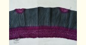 grey and violet cotton bandhni sarees