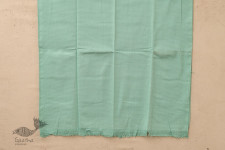 Swavalamban ◉ Handwoven ◉ Cotton Towel ◉ 6 { Sea Green }