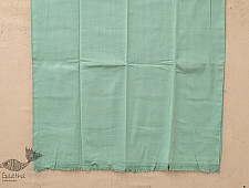Swavalamban ◉ Handwoven ◉ Cotton Towel ◉ 6 { Sea Green }