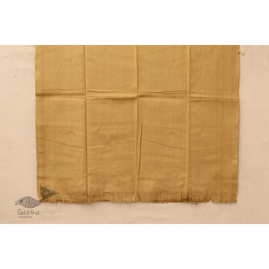 Swavalamban ◉ Handwoven ◉ Cotton Towel ◉ 7 { Khakhi }