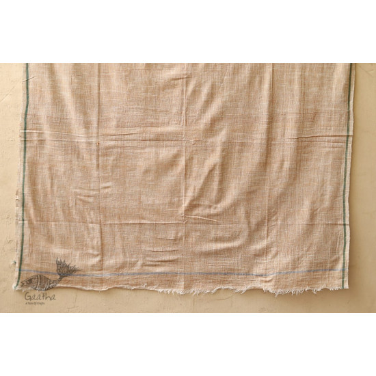 Swavalamban ◉ Handwoven ◉ Cotton Towel / Lungi - Brown 12