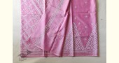 shop Kantha Silk Light Pink Saree 