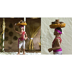 Gudiyawala . गुड़ियावाला | Clay Dolls ~ Dinu (Butter Seller)