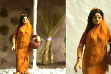 Gudiyawala . गुड़ियावाला | Clay Dolls ~ Santa