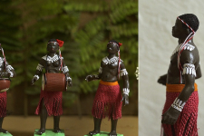 Gudiyawala . गुड़ियावाला | Clay Dolls (Set of Three) ~ Jomo . Juma . Mosi