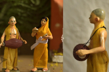 Gudiyawala . गुड़ियावाला | Clay Dolls (Set of Two) ~ Hare Krishna