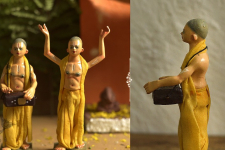 Gudiyawala . गुड़ियावाला | Clay Dolls (Set of Two) ~ Hare Ram