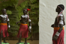 Gudiyawala . गुड़ियावाला | Clay Dolls (Set of Two) ~ Jomo .  Juma