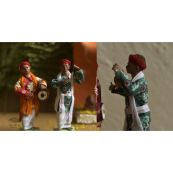 Gudiyawala . गुड़ियावाला | Clay Dolls (Set of Two) ~ Mandali