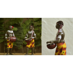 Gudiyawala . गुड़ियावाला | Clay Dolls (Set of Two) ~ Tau. Teboho