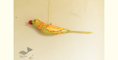 Pattachitra | Hanging Bird Hand painted (Paper Mache )
