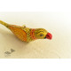 shop hand painted Paper Mache Hanging Bird