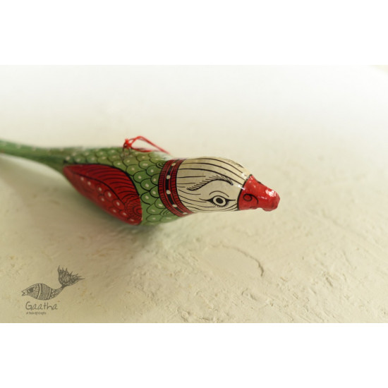 shop hand painted Paper Mache Hanging Bird