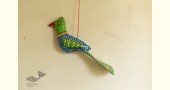 shop hand painted Paper Mache Hanging Bird ~ Peacock 