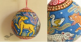 Pattachitra Painted Hanging Coconut 
