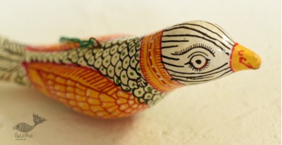 Pattachitra Painted| Paper Mache Hanging Bird