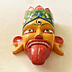 shop handmade wooden mask - Tribal God