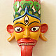 shop handmade wooden mask - Tribal God