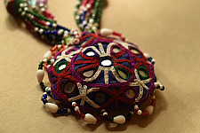 FolkLove | Handmade Tribal Glass Bead Necklace