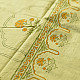 shop Bagru Block Printed Cotton Saree - Light Green