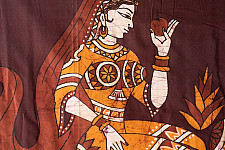 Batik Painting ~ Handmade Wax Batik Painting