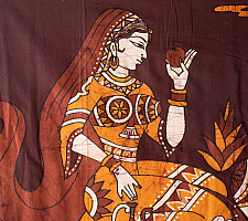 Batik Painting ~ Handmade Wax Batik Painting