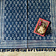 shop Indigo Dabu Block Printed Dhurrie ( 5 X 3 Feet )