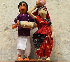Gudiya - Jhabua Handmade Fabric Doll (Bhil) - P