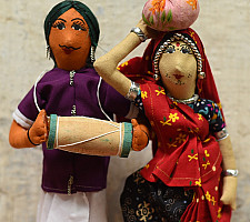 Gudiya - Jhabua Handmade Fabric Doll (Bhil) - P